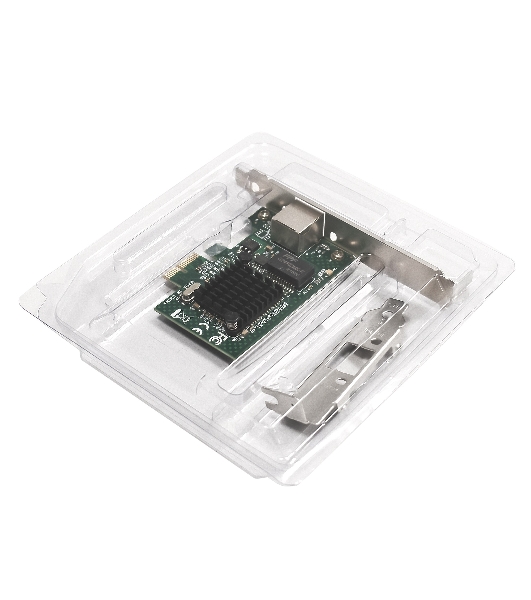 Сетевой адаптер ExeGate EXE-BCM5721 (PCI-E x1, порт 1xRJ45, 10/100/1000Mbps, Gigabit Chipset Broadcom BCM5721)