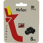 Флеш карта Netac P500 ECO MicroSDHC 8Gb C10 NT02P500ECO-008G-S, фото4