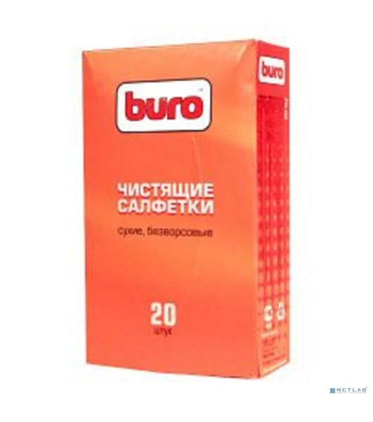 Салфетки Buro BU-Udry, 20 шт для удаления пыли коробка 20шт сухих