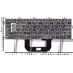 Клавиатура для ноутбука Asus VivoBook 17 X705U черная, фото 1