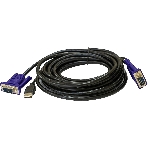Кабель KVM ORIGO OKVMCU5/A1A с разъемами VGA и USB, 5 м, фото 1