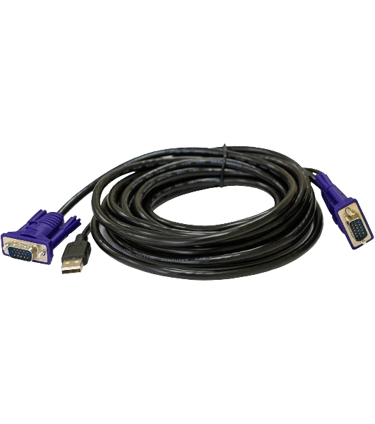Кабель KVM ORIGO OKVMCU5/A1A с разъемами VGA и USB, 5 м