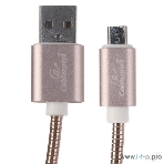 Кабель USB2.0 Cablexpert CC-G-mUSB02Cu-1.8M, AM/microB, серия Gold, длина 1.8м, золото, блистер, фото3