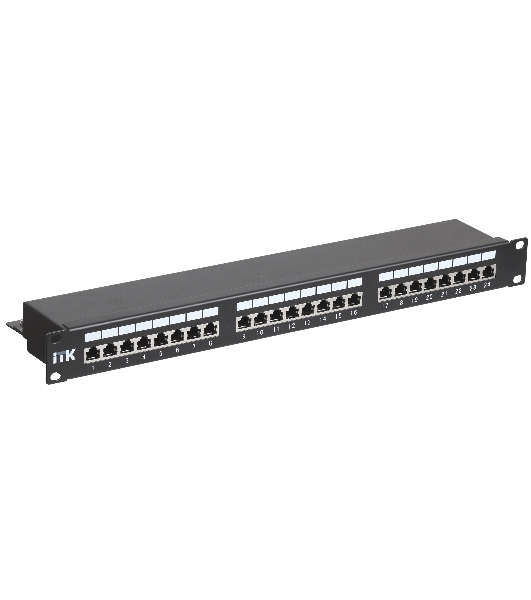Патч-панель кат.5Е STP, 24 порта (IDC Dual) 1U патч-панель кат.5Е STP, 24 порта (IDC Dual)