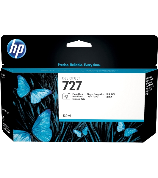 Картридж струйный HP 727 B3P23A черный для HP DJ T920/T1500 (130мл)