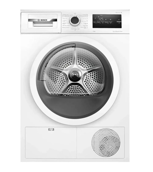 Сушильная машина Bosch WTN86211ME белый, 8 кг, сушка - конденсационная, программ - 13, 59.8 x 84.2 x 61.3 см