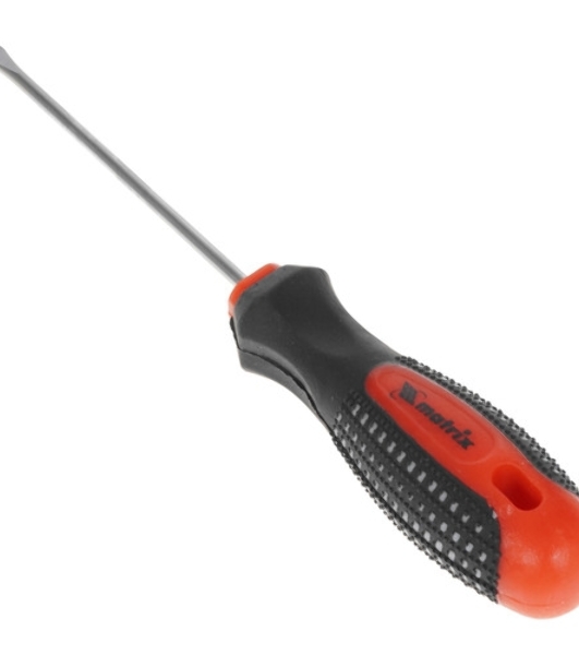 Отвертка Matrix Fusion 11406, SL3,0 х 80 мм, CrV, 3-х компонентная рукоятка 'anti slip'