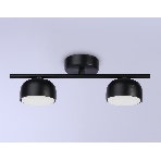 Светильник Ambrella light TN71024/2 BK черный GX53/2 max 12W 320*80*140, фото 1
