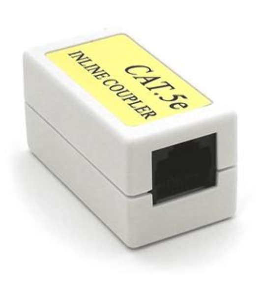 Коннектор Gembird RJ-45F/RJ-45F cat. 5e