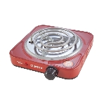 Плита настольная электрическая Centek CT-1508 красный, 1 кВт, ТЭН, конфорки - 1, эмаль, поворотные переключатели, фото3