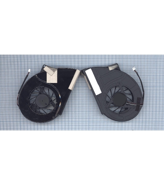 Вентилятор (кулер) для ноутбука Toshiba Qosimio X500 X505 P500 P500D P505 P505D VER-3 (с крышкой)