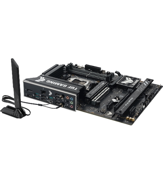 Материнская плата ASUS TUF GAMING B650E-PLUS WIFI, AM5, AMD B650, 4xDDR5, 4xSATA, 3xM.2, 1xPCIe 5.0 x16, 1xPCIe 4.0 x4, 2xPCIe 4.0 x1, 1xDisplayPort, 1xHDMI, 1x2.5Gb LAN, Wi-Fi 6E, Bluetooth 5.3, 1xUSB-C 20Gbps, 3xUSB-A 10Gbps, 6xUSB-A 2.0, 5x3.5 мм, 7.1, ATX