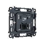 Механизм компьютерной розетки RJ-45 (8P8C) CAT6A экранированной с автоматической защитной шторкой QUANT VM185, фото6