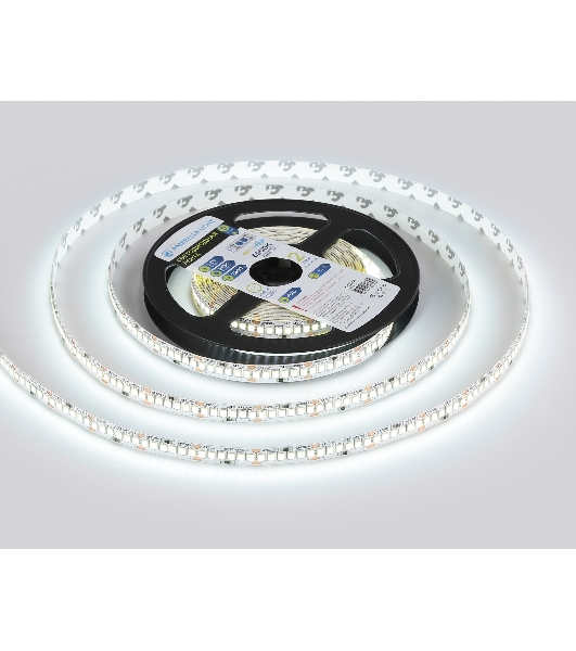 Светодиодная лента Ambrella light GS3503 2835 240Led /22W m/ 24V IP20 6500K/ 5000*10*1.2mm (2 конт.)