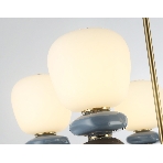 Люстра Ambrella light LH53164/5 SB/WH бронза/белый 40W 3000K D650*900, фото6