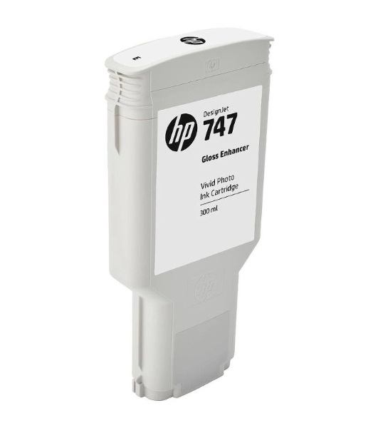 Картридж струйный HP 747 усилитель глянца, для HP DesignJet Z9+ 300-ml