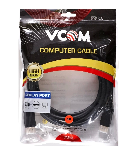 Кабель VCOM DisplayPort V1.4 3M CG632-3M
