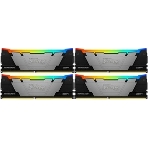 Оперативная память Kingston Fury Renegade, DDR4, 64GB (4x16GB), 3200MHz, CL16, DIMM, радиатор, черный, фото7
