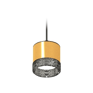 Светильник Ambrella Light XP8121031 PYG/BK/SBK золото желтое полированное/тонированный/черный песок GX53 (A2333, C8121, N8484)