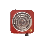 Плита настольная электрическая Centek CT-1508 красный, 1 кВт, ТЭН, конфорки - 1, эмаль, поворотные переключатели, фото5
