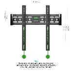 Кронштейн ONKRON FM5/32-55'' макс 400x400 наклон 0º от стены: 29мм макс вес 56,8кг, фото22