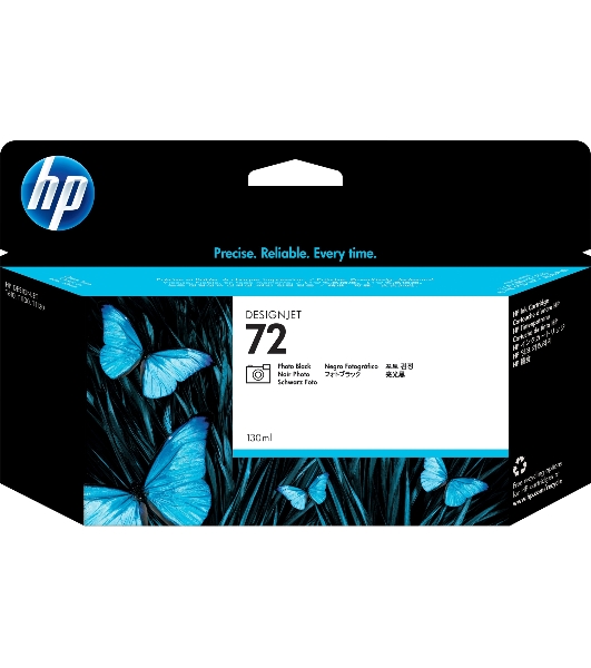Картридж струйный HP №72 C9370A черный для HP DJ T1100/T610 (130мл)