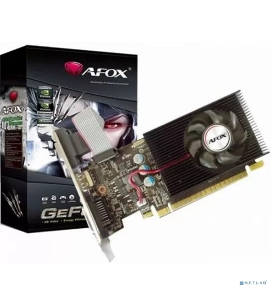Видеокарта AFOX Geforce GT730 4Gb DDR3 128Bit DVI HDMI VGA LP Single Fan