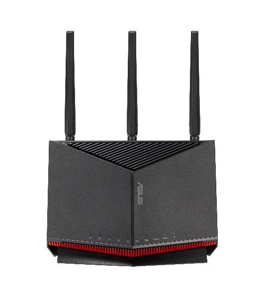 Маршрутизатор ASUS RT-BE86U, черный/красный, 90IG08W0-MO9A0V