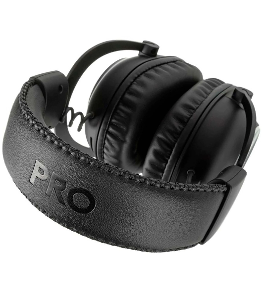 Гарнитура Logitech G PRO X чёрный, беспроводная, USB, подвижный микрофон, отсоединяемый кабель 2 м