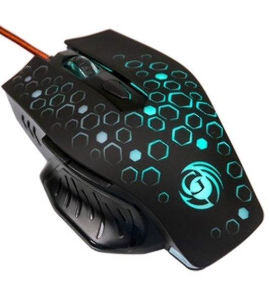 Мышь проводная Dialog Gan-Kata MGK-11U черный, 2400 dpi, USB, кнопки - 6