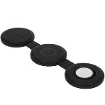 Переносное зарядное устройство Satechi Qi2 OntheGo 3-in-1 Wireless Charger, песочный, фото9