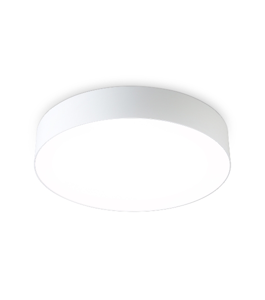 Потолочный светодиодный светильник Ambrella light FZ1350 WH белый IP20 40W 3000-6500K 390*80 (ПДУ ИК)