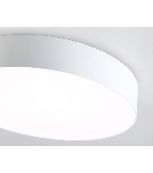Потолочный светодиодный светильник Ambrella light FZ1350 WH белый IP20 40W 3000-6500K 390*80 (ПДУ ИК)