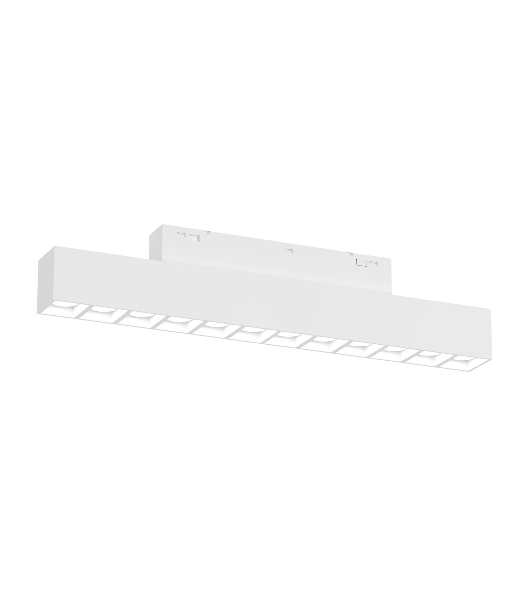 Трековый линейный светильник Ambrella light GL4490 WH белый IP20 12W 3CCT 3000-6000K SMART 48V 24° 218*22*25