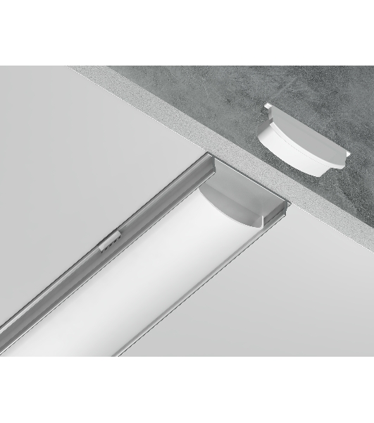 Алюминиевый профиль Ambrella light GP1500AL серебро 2000*18*4