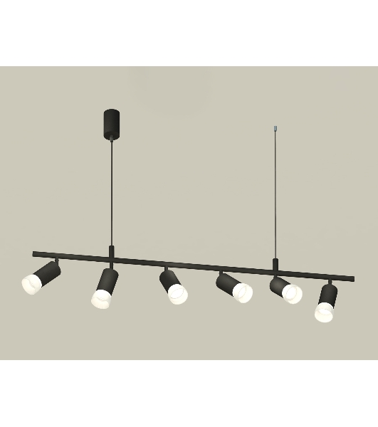 Светильник Ambrella light XB9006330/6 SBK/FR черный песок/белый матовый MR16 GU5.3 (С9006, С6323, N6258)