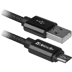 Кабель Defender USB 2.0 TO MICRO-USB 1M черный USB08-03T, фото 1