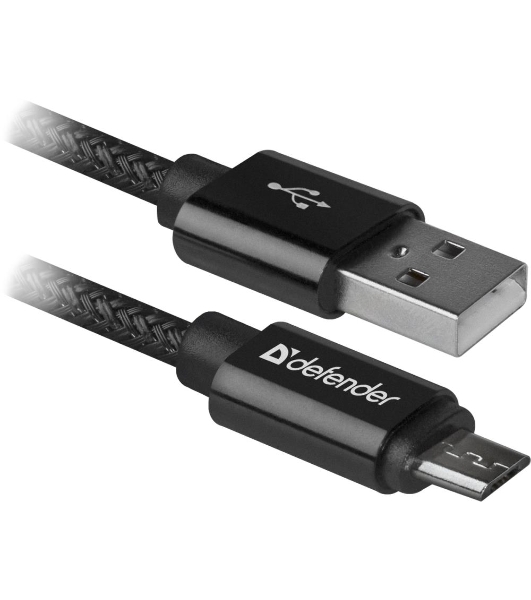 Кабель Defender USB 2.0 TO MICRO-USB 1M черный USB08-03T