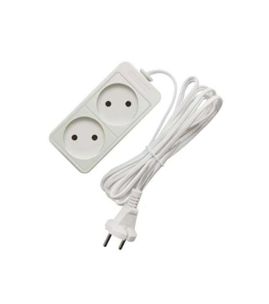 Удлинитель 2х3м без заземл. 10А IP20 2.2 кВт Союз 481S-1203