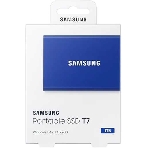 Внешний SSD Samsung T7, 1TB, USB 3.2 Gen 2 Type-C, R/W 1050/1000, синий, фото19