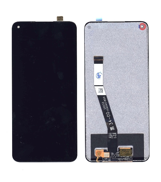 Дисплей для Xiaomi Redmi Note 9, Redmi 10X (MOD IC Cable) черный