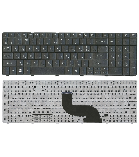 Клавиатура для ноутбука Packard Bell Gateway E1 черная