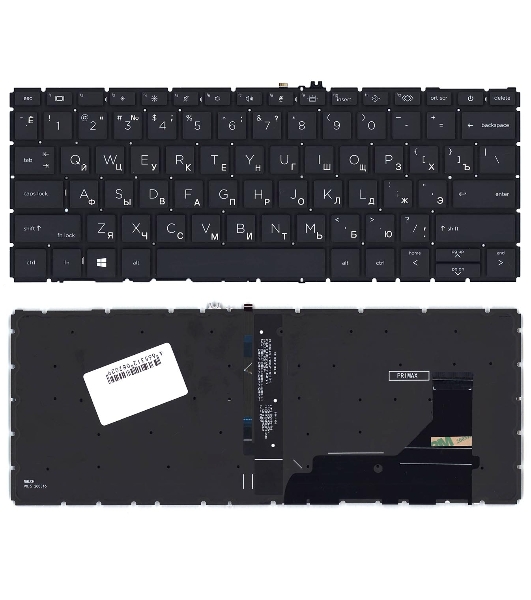 Клавиатура для ноутбука HP Elitebook 830 735 G7 черная
