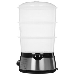 Пароварка Centek CT-1457 серебристый, 9 л, ярусы - 3, 800 Вт, механическое, фото11