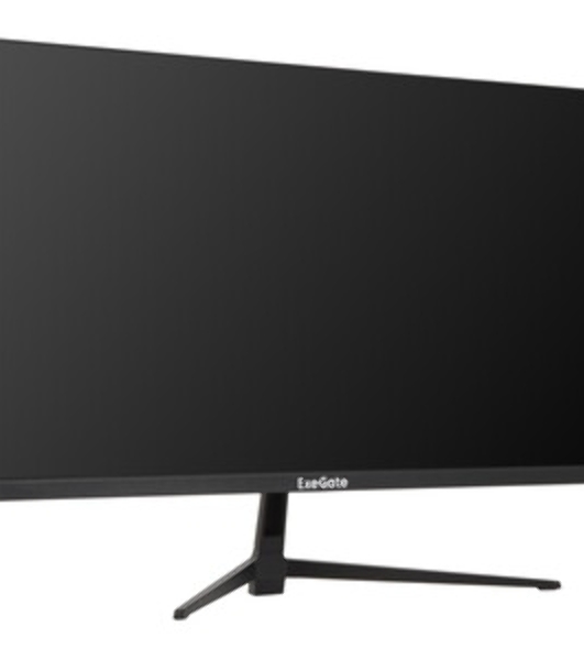 Монитор 27' ExeGate ProSmart EV2707 VA 1920x1080, 75 Гц, 5 мс, 16:9, 250 кд/м2, 1xHDMI, 1xVGA, черный