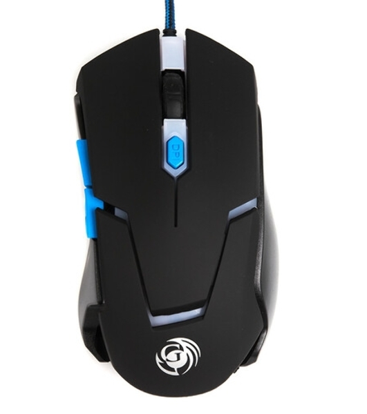 Мышь проводная Dialog Gan-Kata MGK-12U черный, 2400 dpi, USB, кнопки - 6