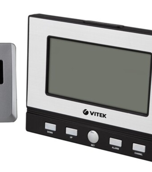 Погодная станция Vitek VT-3533 серебристый/черный