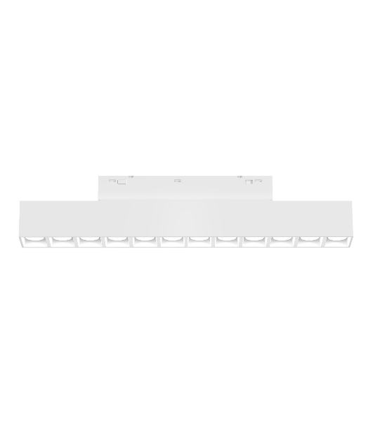 Трековый линейный светильник Ambrella light GL4490 WH белый IP20 12W 3CCT 3000-6000K SMART 48V 24° 218*22*25