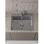 Мойка кухонная из нержавеющей стали BAU SOUL KT6050S SATIN, сифон EASY CLEAN в комплекте, фото5