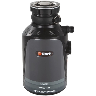 Измельчитель пищевых отходов Bort Alligator Plus, 750 Вт., объем 1 450 мл., пневмовыключатель